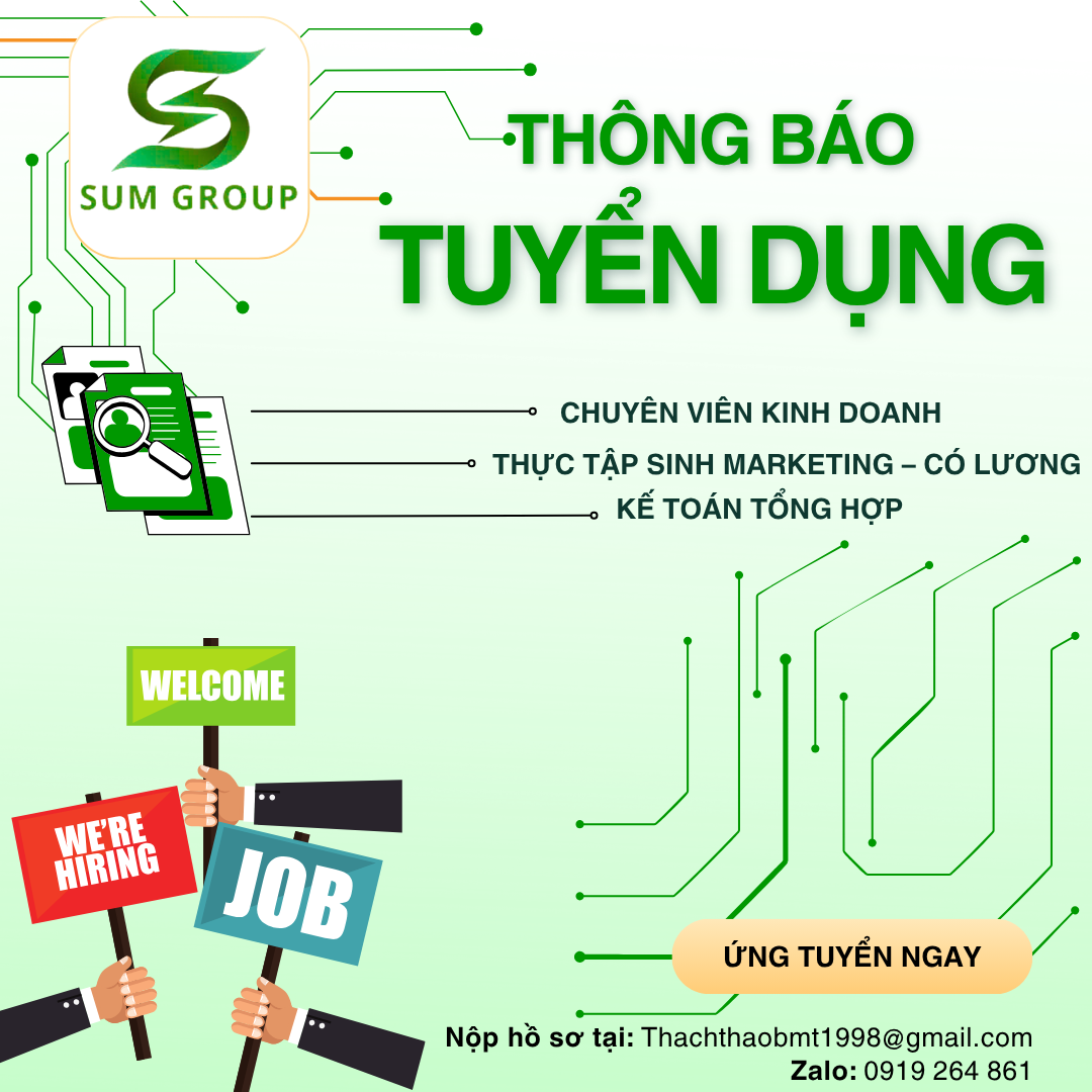 Tuyển Dụng Nhân Viên Kinh Doanh